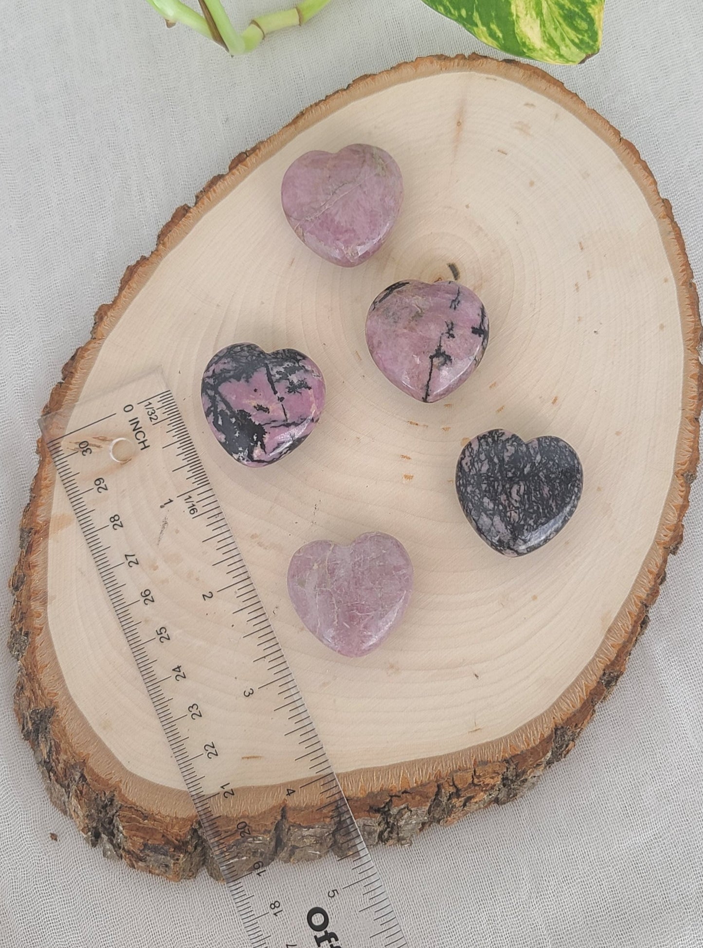 Rhodonite Heart