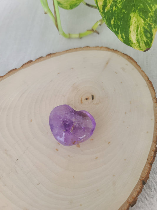 Amethyst Heart