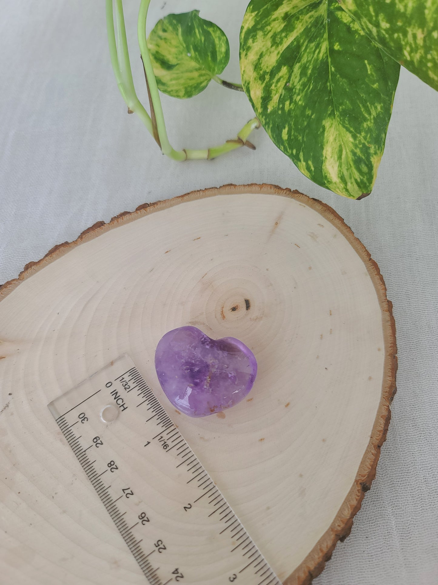 Amethyst Heart