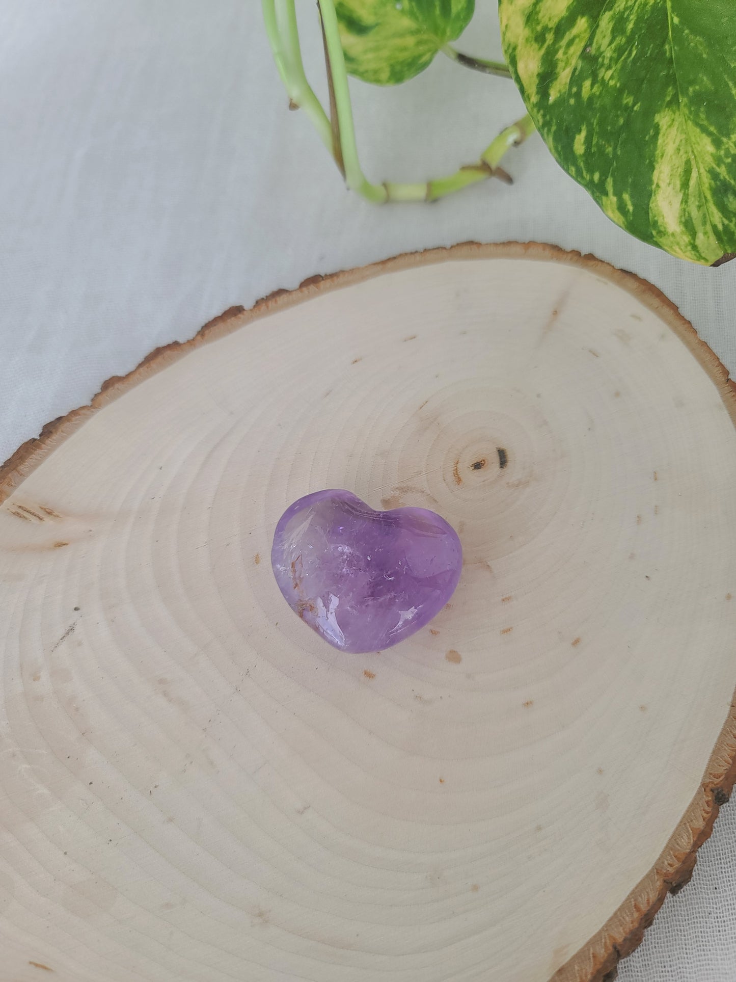 Amethyst Heart