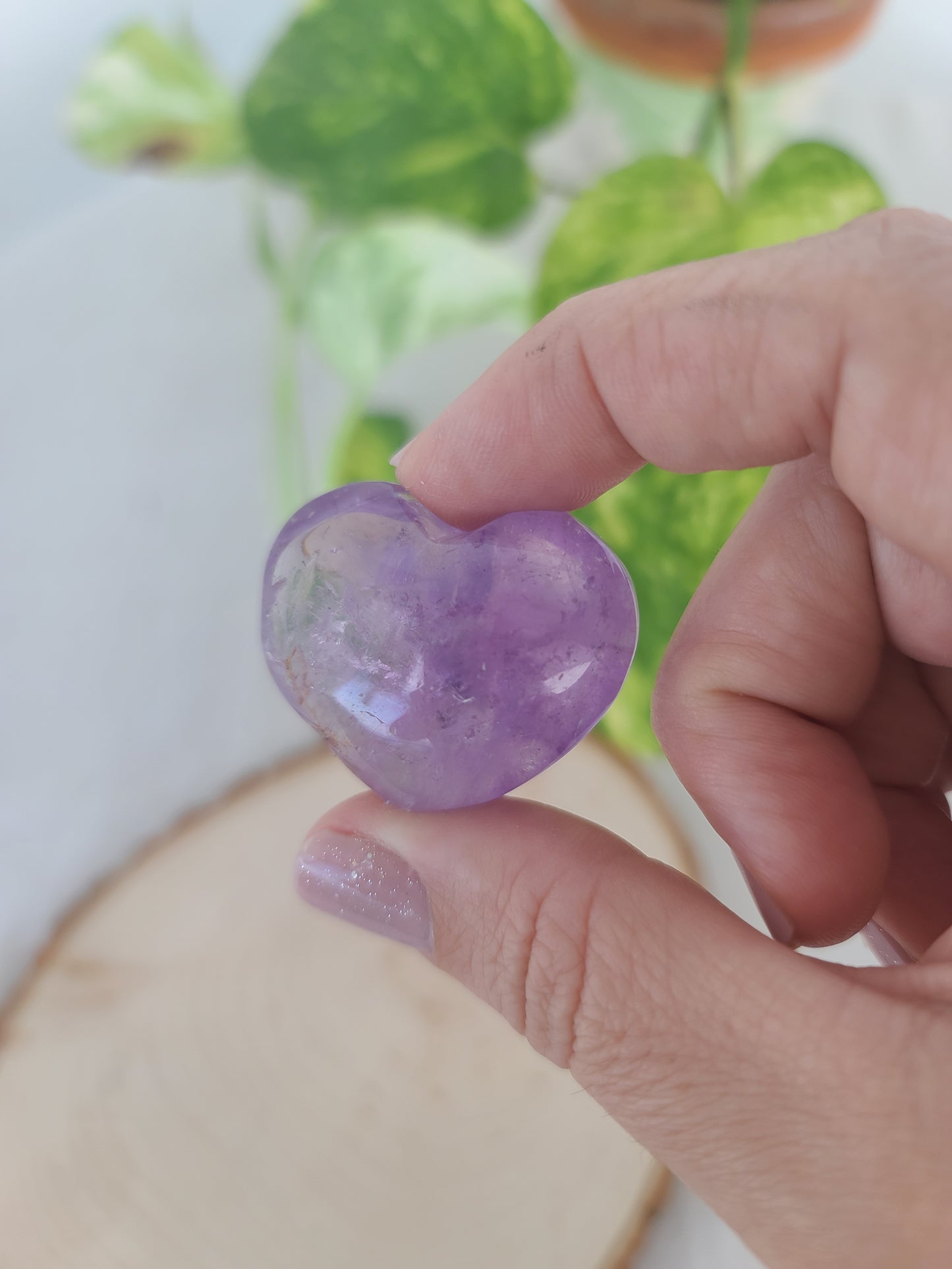 Amethyst Heart