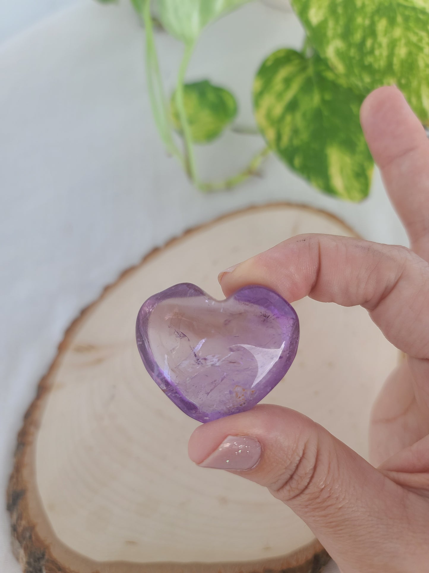 Amethyst Heart