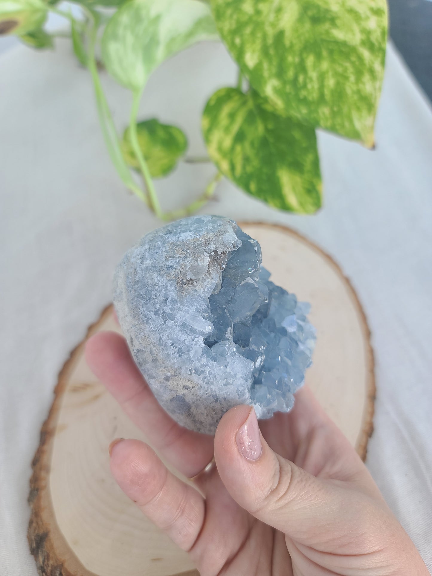 Celestite Heart