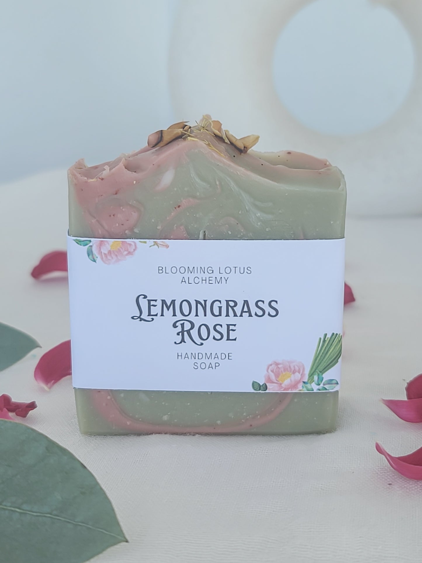 Lemongrass Rose Soap