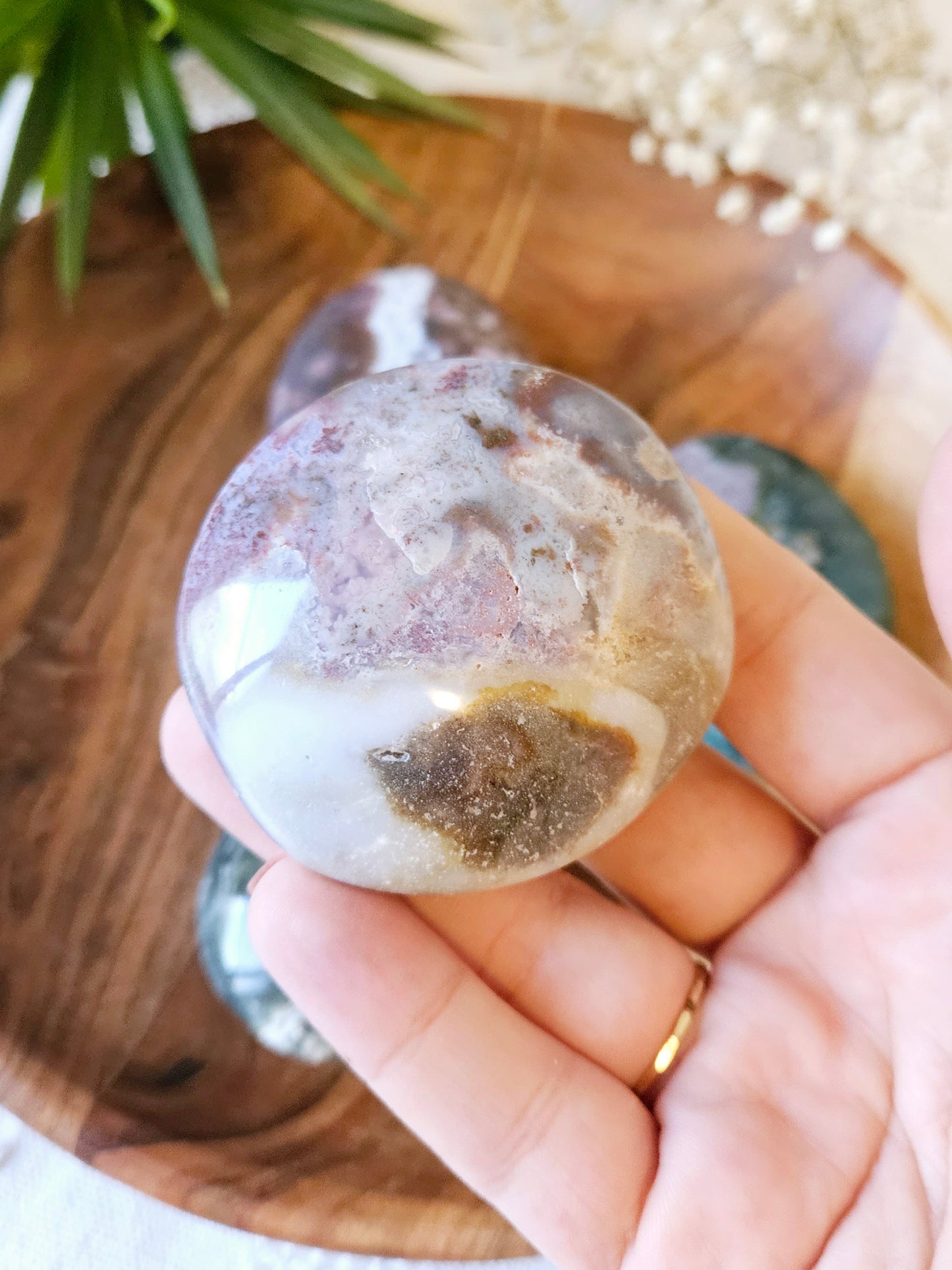 Ocean Jasper Palmstone