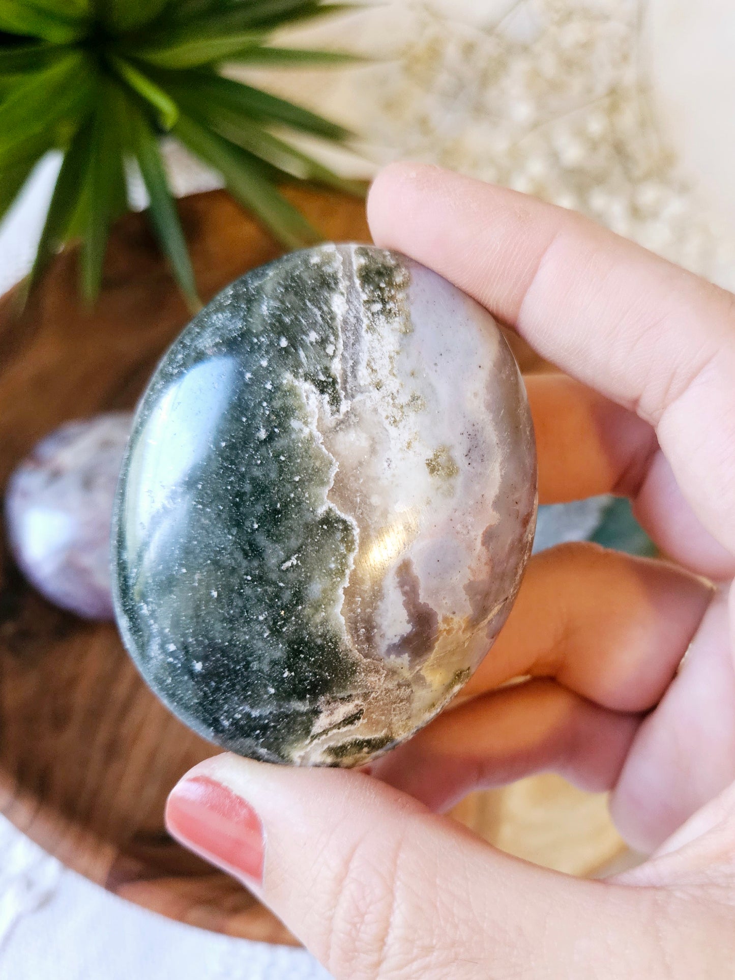 Ocean Jasper Palmstone