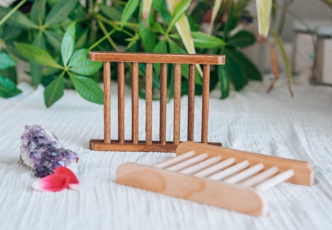 Bamboo Soap Dish - bloominglotusalchemy