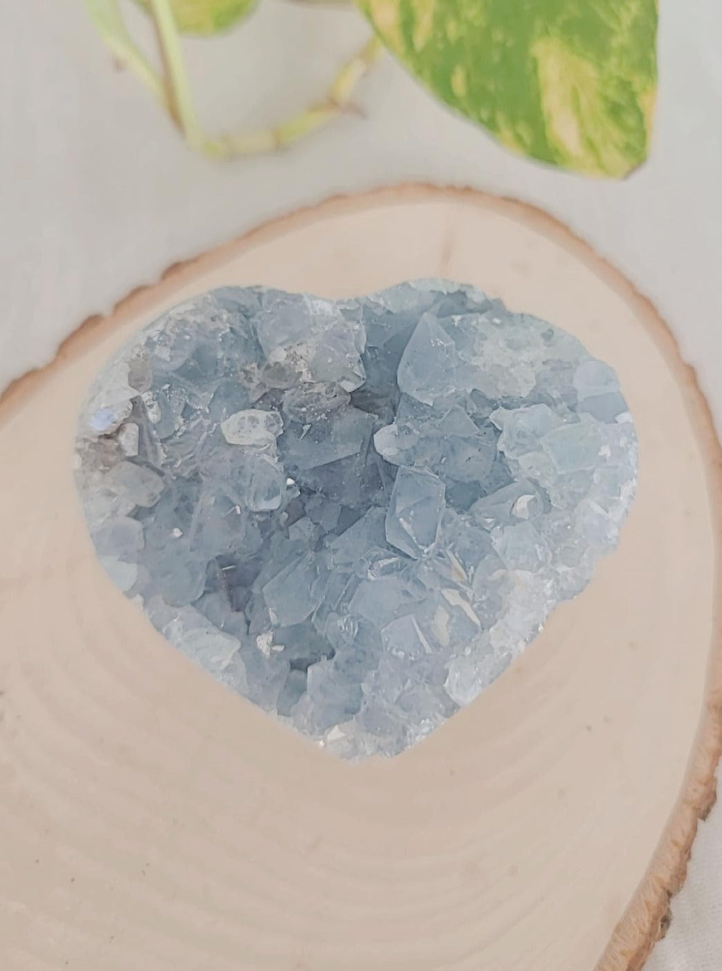 Celestite Heart