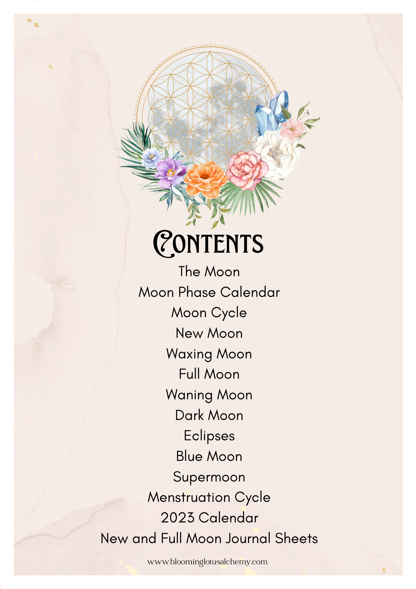 A Guide to Moon Journaling for Sacred Self Care - Through the Phases